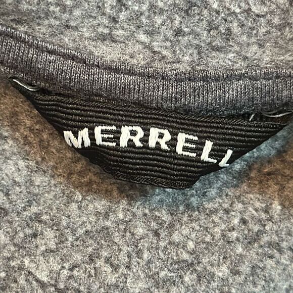 Merrell Scout Hoody Hoodie Quarter Zip Black size S Small JMS26323 - Picture 6 of 9